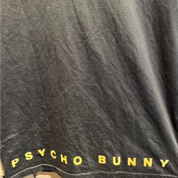 Psycho Bunny Black T-Shirt for Men XL - Picture 4 of 4